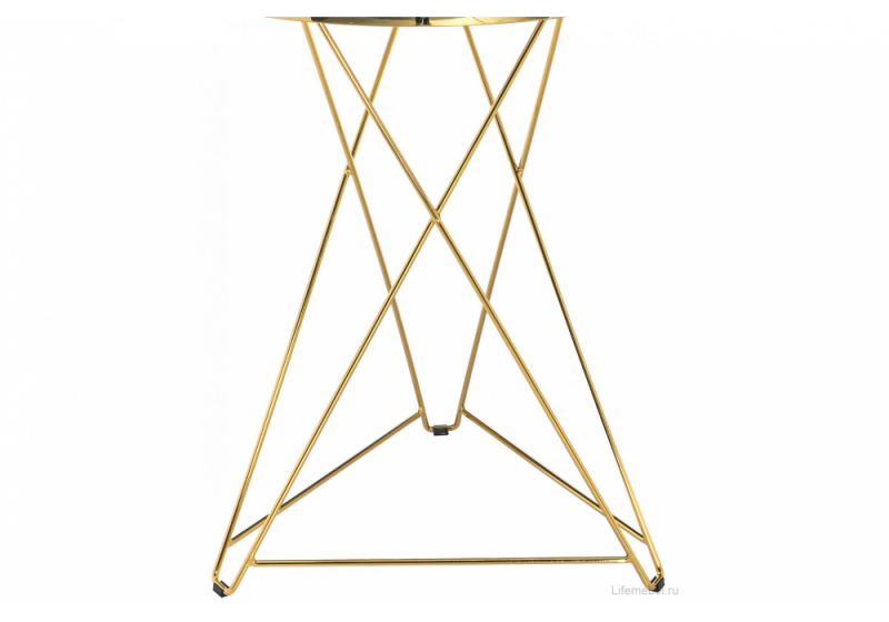 Стол деревянный Milena white / gold (60x76)