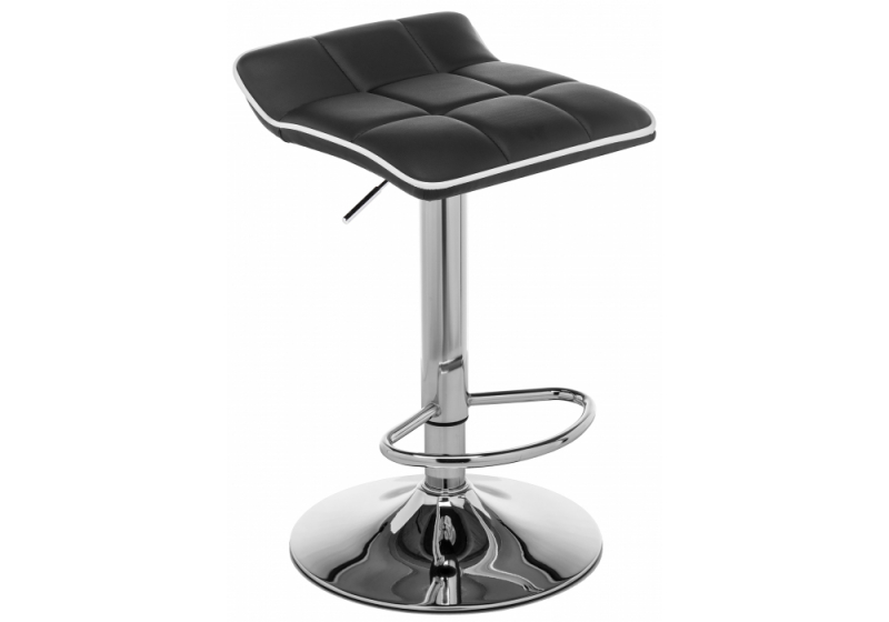 Барный стул Fera black / white (48x48x63)