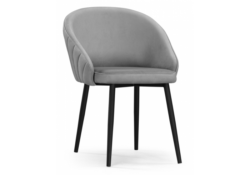 Стул на металлокаркасе Сутгайн MR-11 / черный (59x61x81). 