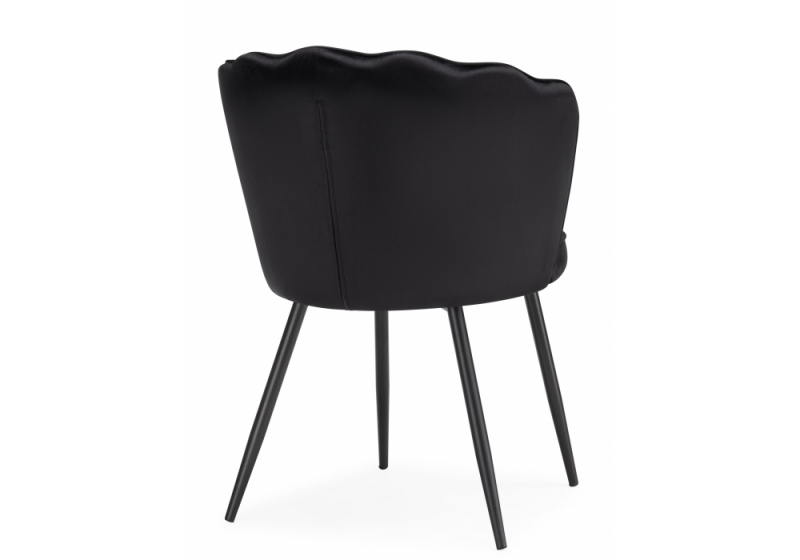 Стул на металлокаркасе Coral black (61x60x78)